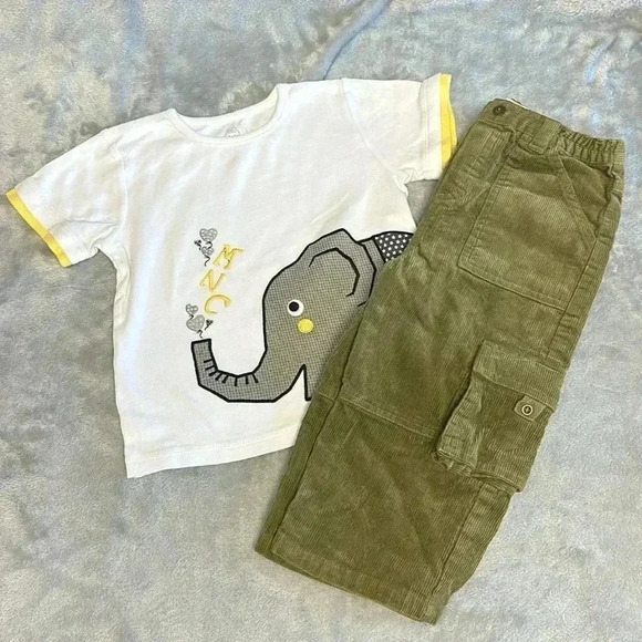 La Pierre Collection + Mini Car - 2 piece  set. Size 3T - Picture 1 of 7